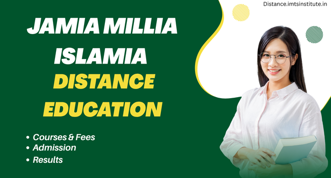Jamia Millia Islamia Distance Education Admission
