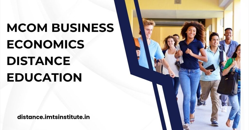 MCom in Business Economics Distance Education